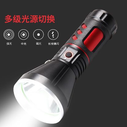 图片 XHP-70强光USB充电大功率手电筒