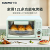 图片 电烤箱12L浅水绿双层温控手动开关电烤箱